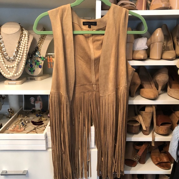 Hot & Delicious Jackets & Blazers - Festival Faux Suede Vest
